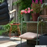 Plantenrek metaal - 50x26x66 cm - groen