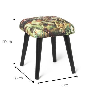 Krukje Jungle - polyester - 39x35x35 cm