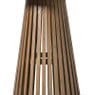 Bijzettafel Japandi rond - bruin - ø40x50 cm