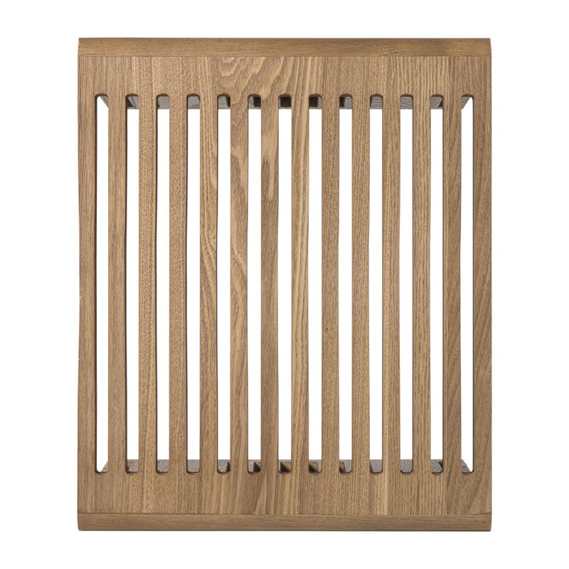 Bijzettafel Japandi groot - bruin - 40x42x35 cm