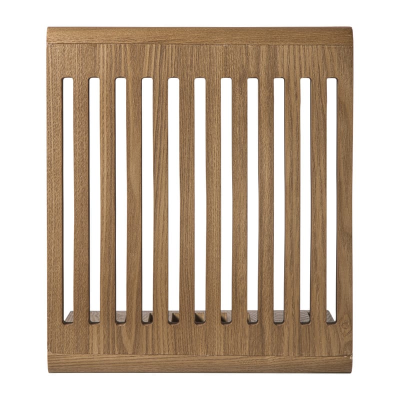 Bijzettafel Japandi klein - bruin - 34x34x29 cm