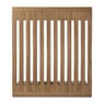 Bijzettafel Japandi klein - bruin - 34x34x29 cm