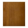 Wandkastje voor 12 mokken - bruin - 38x45x9 cm