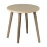 Bijzettafel Salvador - beige/bruin - ø36x41 cm