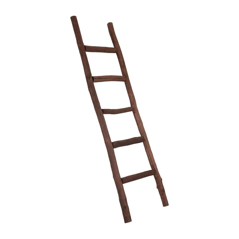 Decoratieve ladder - 170 cm - bruin