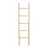 Decoratieve ladder gemaakt van bamboe. 45x170cm.