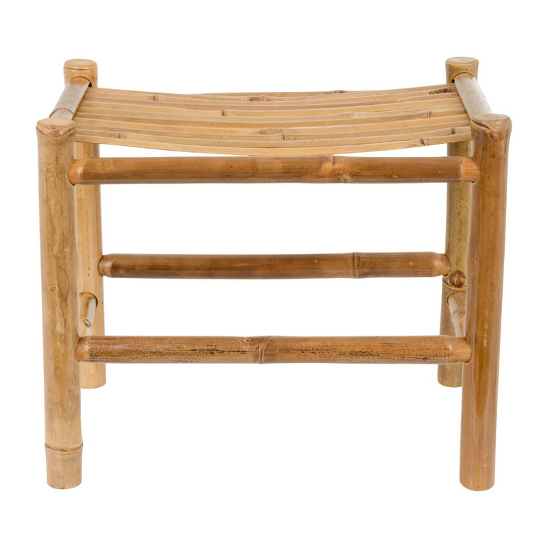 Krukje bamboe gebogen top - 27x44x35 cm