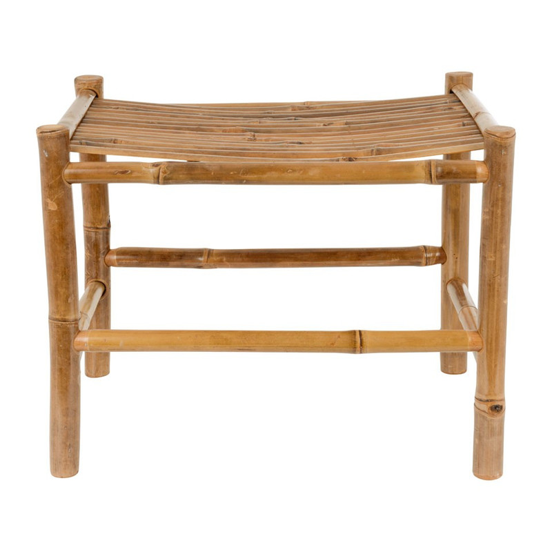 Krukje bamboe gebogen top - 33x50x40 cm