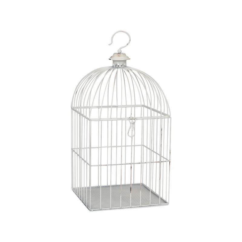 Decoratieve vogelkooi - 28x28x58 cm 