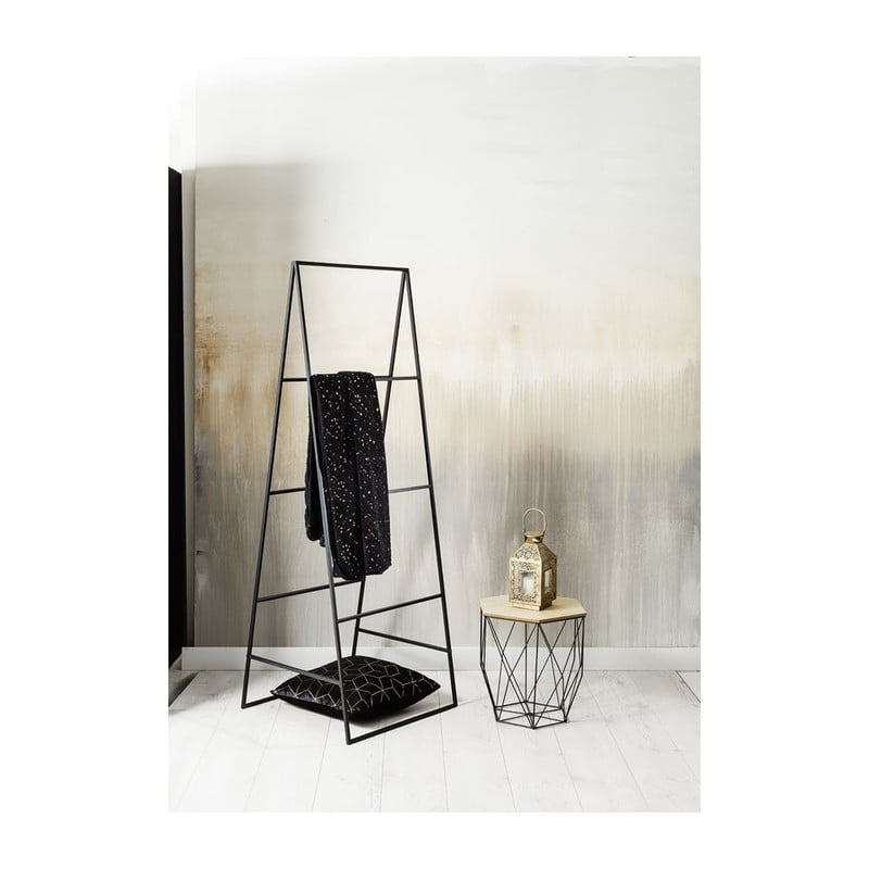 Metalen ladder - 159 cm - zwart