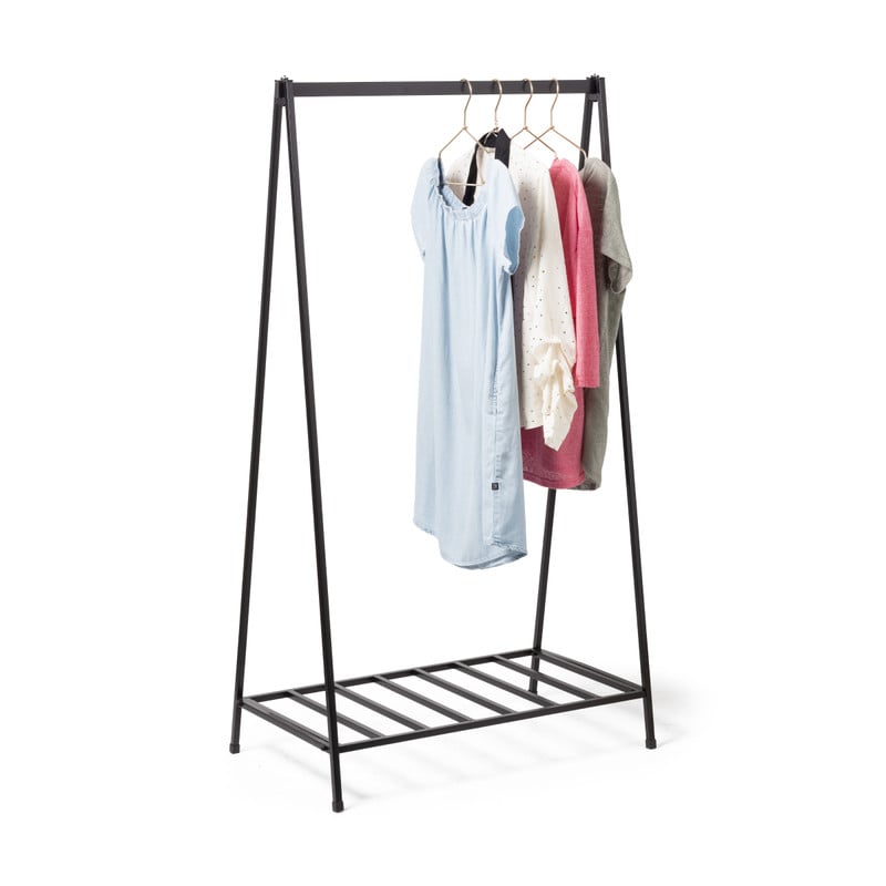 Kledingrek metaal met plank - 82x50x150 cm