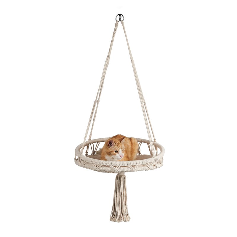Dieren hangstoel knoet - ø50x15 cm 