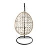 Hangstoel swing met standaard - naturel - ø104x200 cm