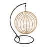 Hangstoel cocoon XL met standaard - naturel - ø105x186 cm