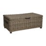 Rieten kist Kobo - 120x65x45 cm - grijs