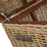 Rieten kist Kobo - 60x60x57 cm - grijs