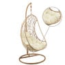 Hangstoel Ibiza met standaard - bruin/beige - ø95x196 cm