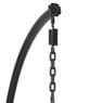 Hangstoel Havana met beige kussens - bruin - 186 cm