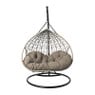 Hangstoel loveseat - bruin - ø120x200 cm