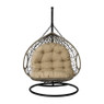 Hangstoel loveseat - beige - ø120x200 cm
