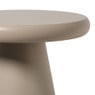 Bijzettafel Felix - beige - ø39x45 cm