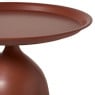 Bijzettafel Bas - terra - ø51x43.5 cm