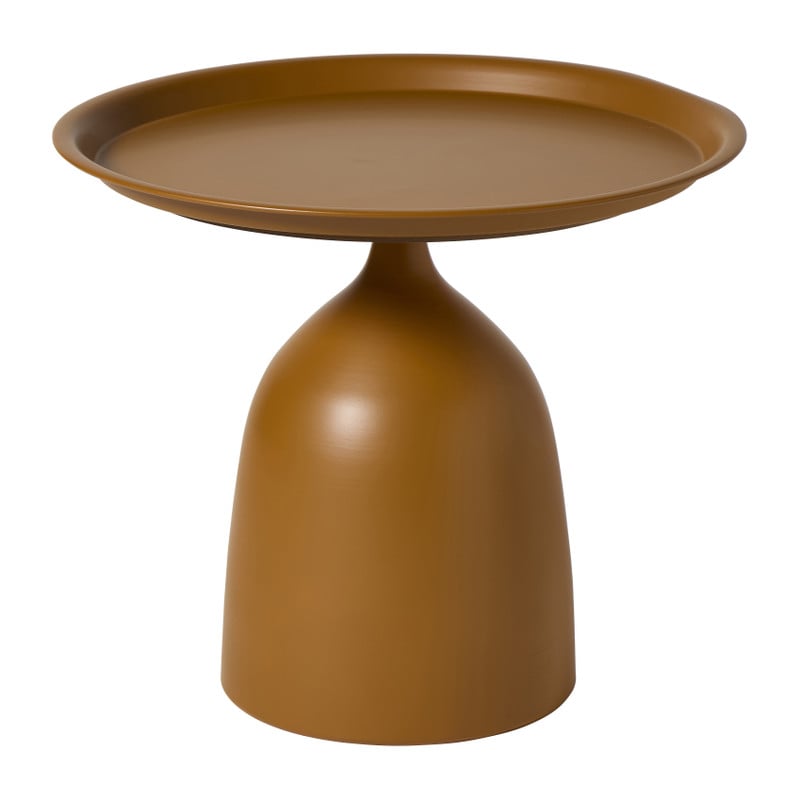 Bijzettafel Bas - mosterd - ø51x43.5 cm 