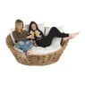 Rotan loungebank Rondo