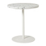 Bijzettafel Terrazzo - wit - ø40x45 cm