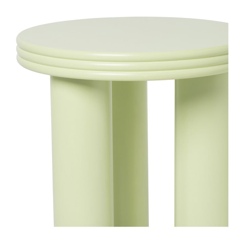 Bijzettafel Stockholm - groen - ø40x45 cm