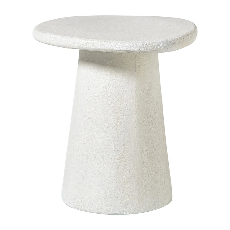 Bijzettafel Milou - wit - 48x45x43 cm