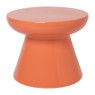 Bijzettafel conisch - peach - ø50x40