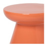 Bijzettafel conisch - peach - ø50x40