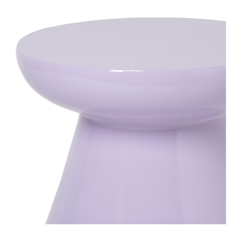 Bijzettafel conisch - lila - ø50x40