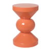 Bijzettafel diabolo - peach - ø33x50 cm