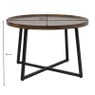 Bijzettafel Max - MDF/metaal - ø70x46 cm
