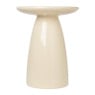 Bijzettafel Paris - beige - ø36x46 cm
