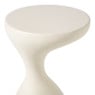 Bijzettafel organic - beige - ø34x50 cm