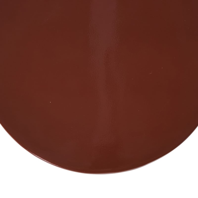 Bijzettafel Calvin - bordeauxrood - ø35x35 cm