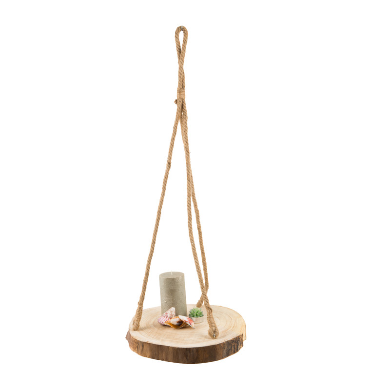 Hangplank hout - 33 cm