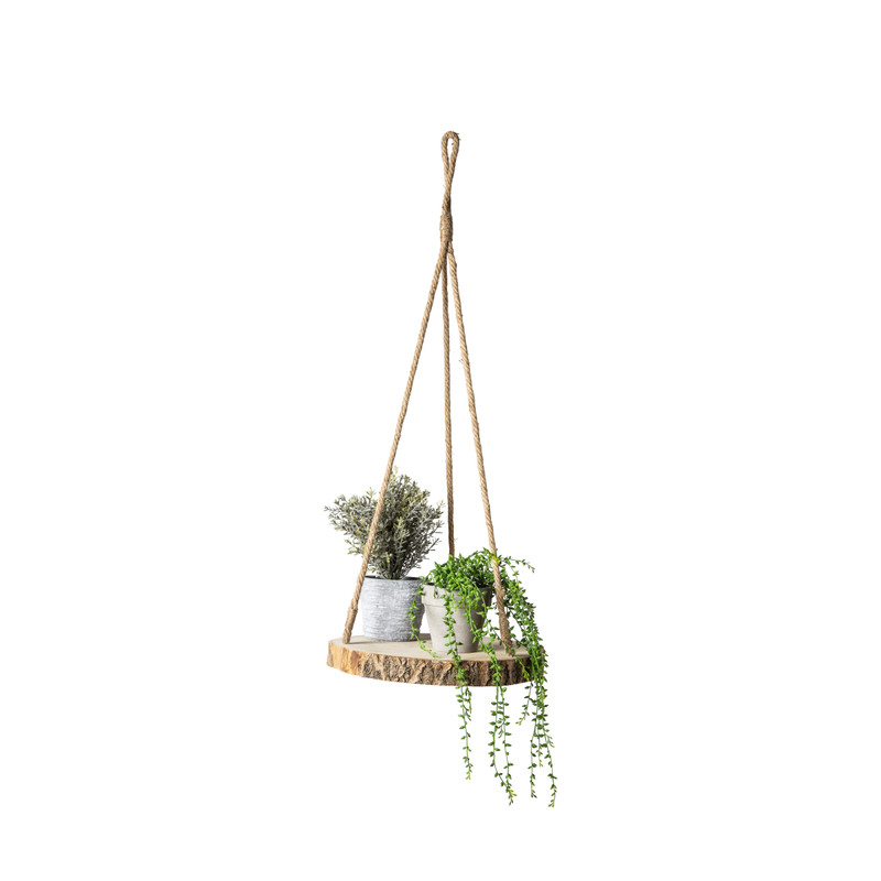 Hangplank hout - 33 cm