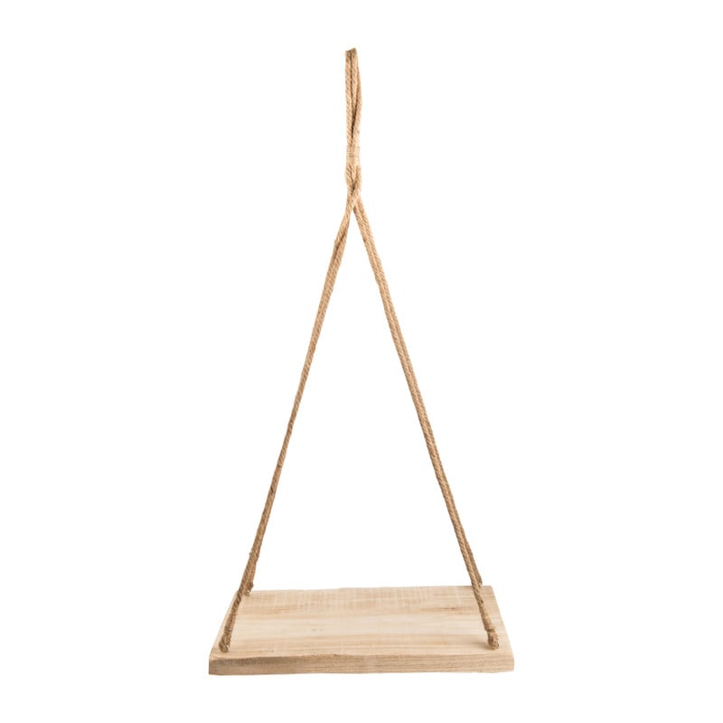 Hangplankje rechthoekig - 45x29x4 cm 