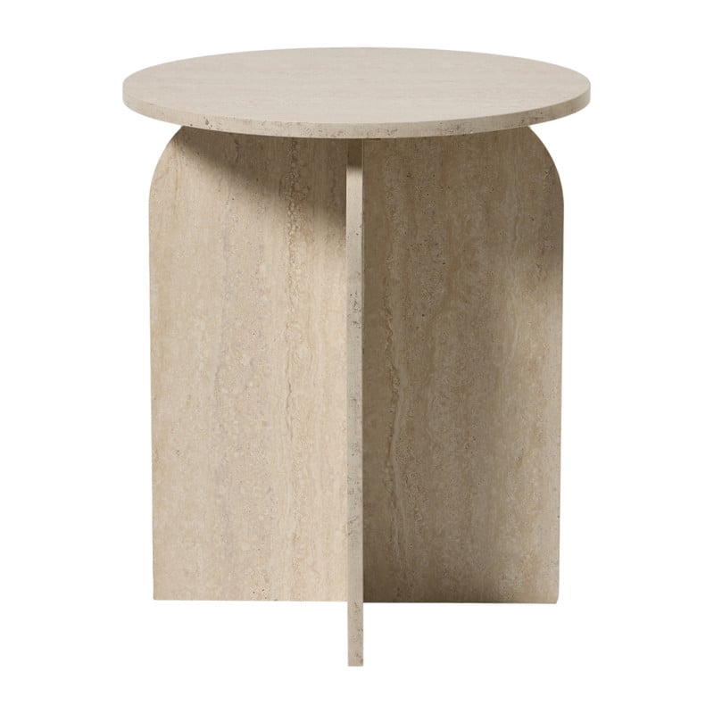 Bijzettafel Robin hoog - grijs - ø38x44 cm
