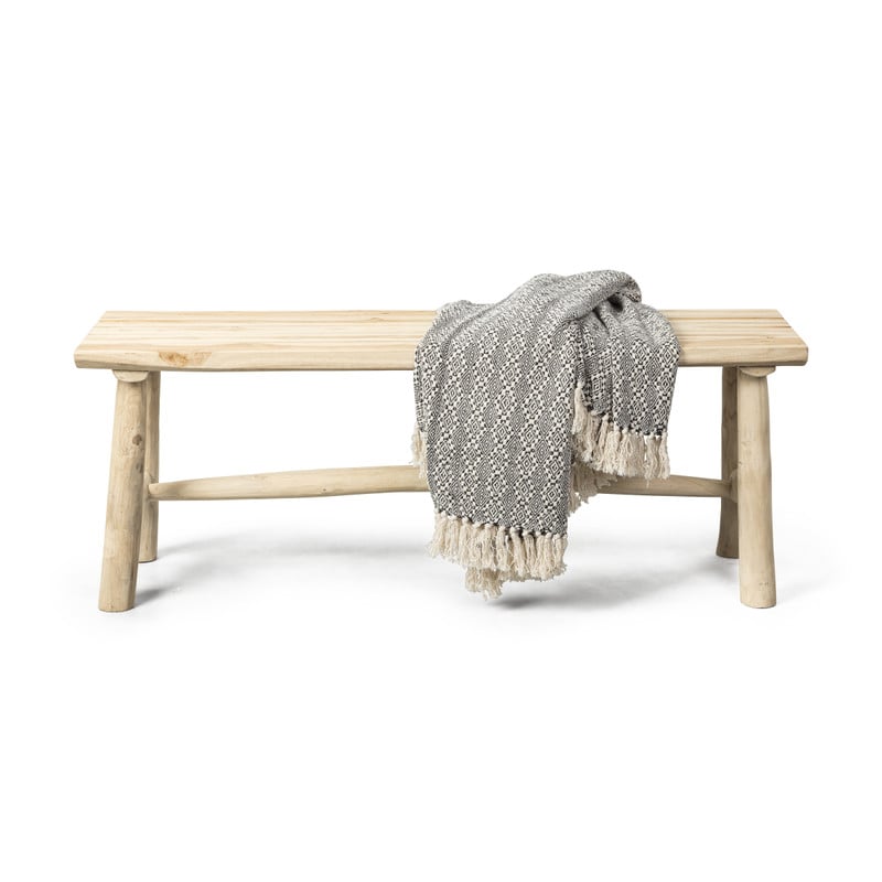 Bankje teak - 120 cm