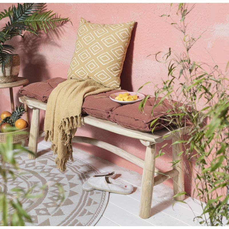 Bankje teak - 120 cm