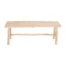 Bankje teak - 120 cm