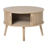 Tafel/kast Uppsala rond - naturel - ø60x40 cm