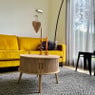 Tafel/kast Uppsala rond - naturel - ø60x40 cm