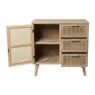 Webbing Java kast met 1 deur en 3 laden - 75x74.5x35 cm