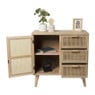 Webbing Java kast met 1 deur en 3 laden - 75x74.5x35 cm